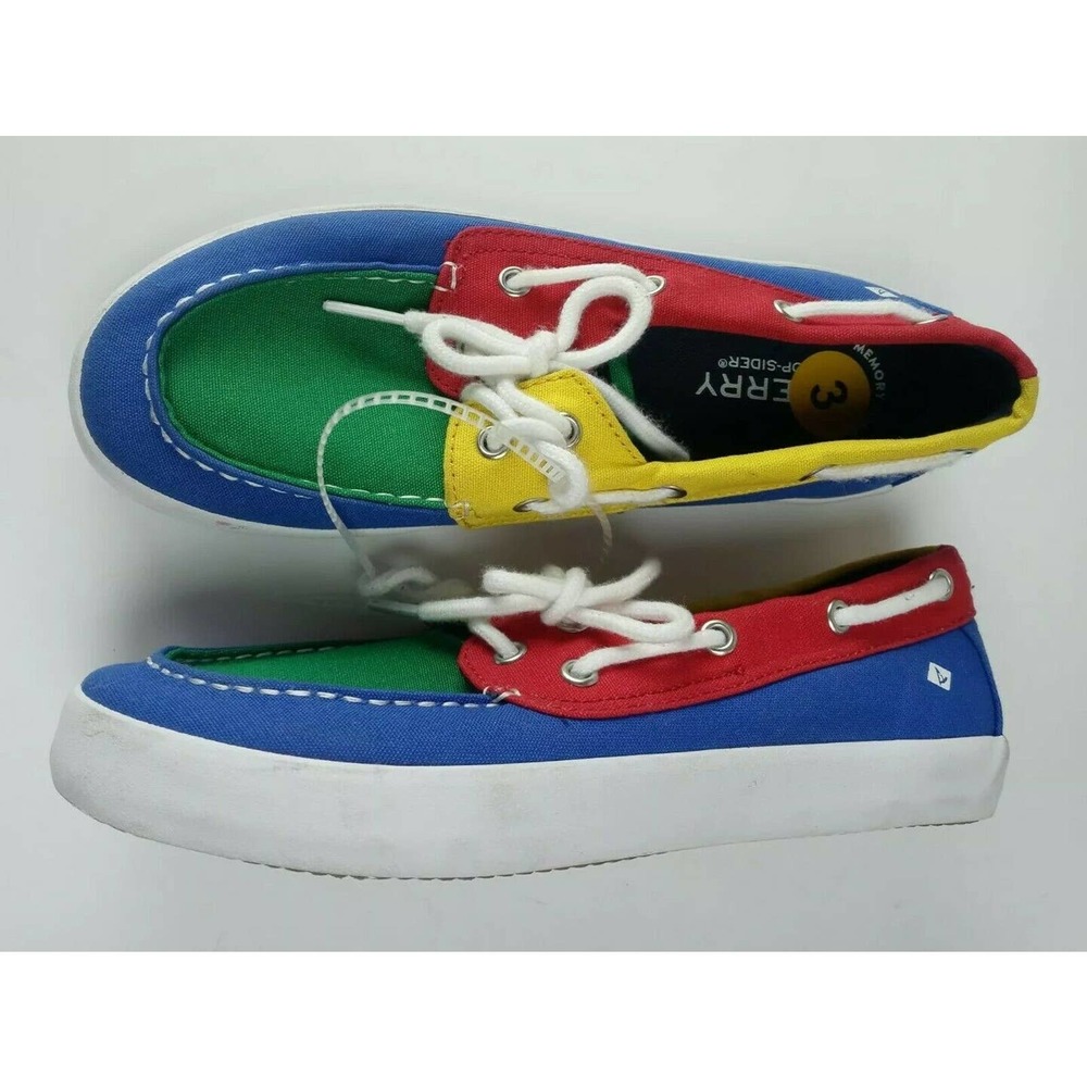 Sperry Top Sider Canvas‎ Primary Colorblock shoes